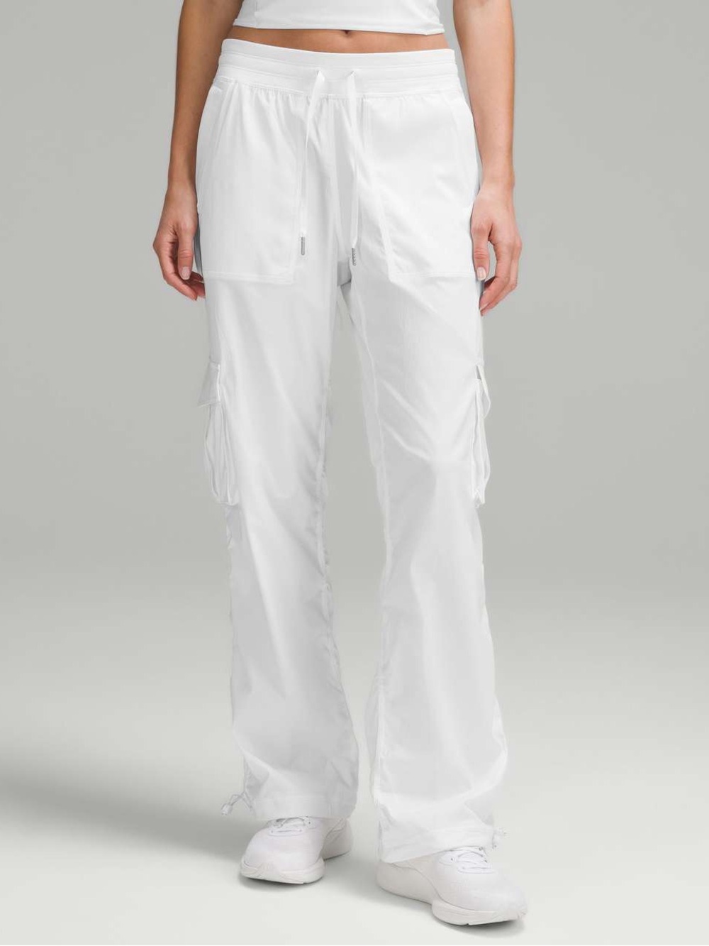 Lululemon Dance Studio Relaxed-Fit Mid-Rise Cargo Pants White